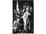 Peter and John Heal the Lame man (Engraving by Durer, 1513)